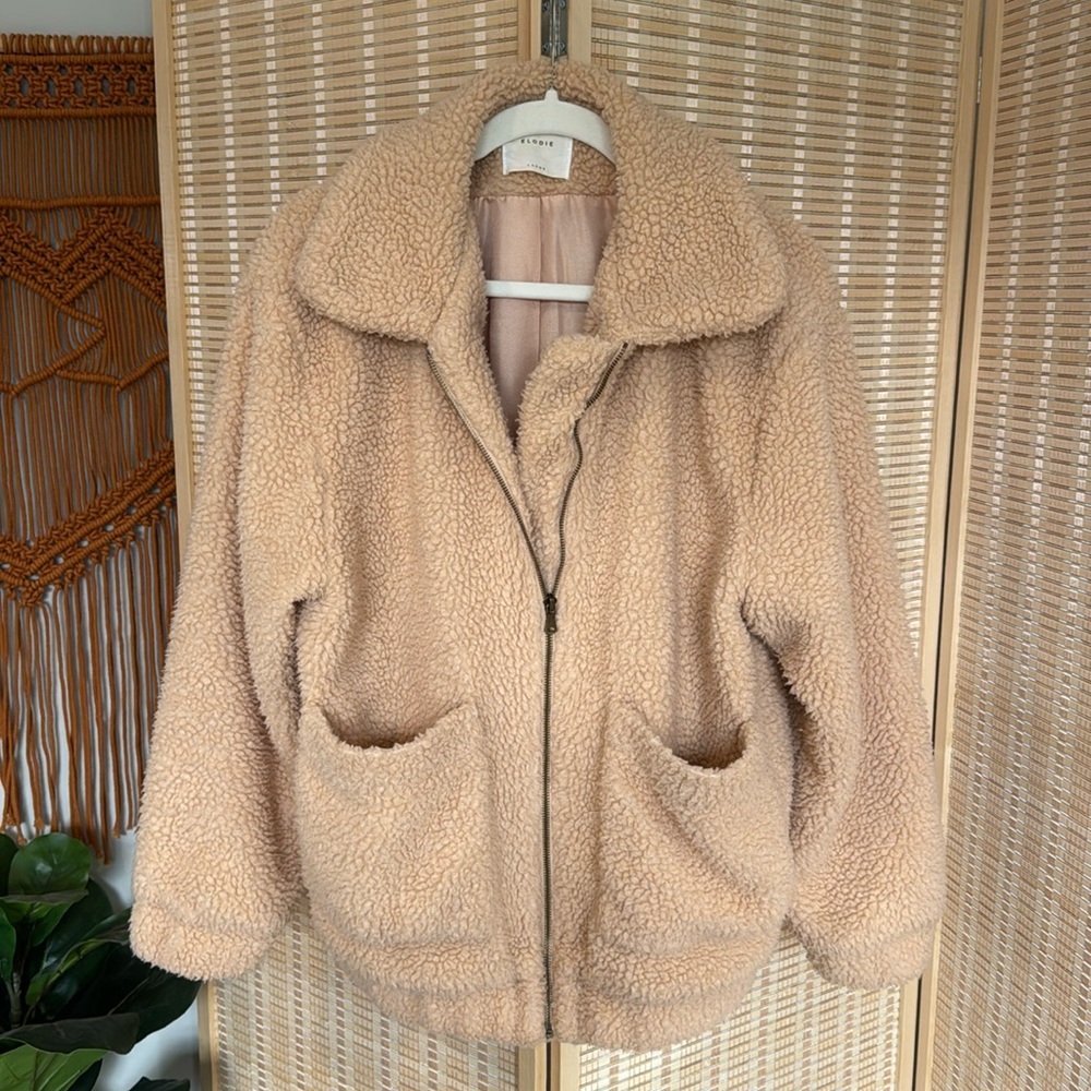 Elodie Sherpa Teddy Jacket
